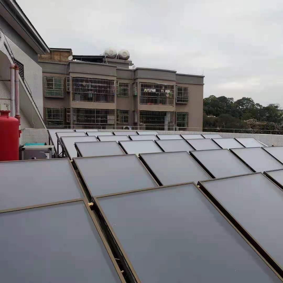 恺阳  西藏平板太阳能集热器 平板太阳能集热器采暖热水  太阳能热水器图片