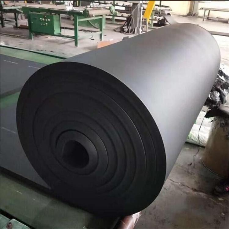 厂家直销阻燃橡塑保温板 带背胶橡塑海绵板 中维 b1级阻燃橡塑板保温棉  橡塑板厂家