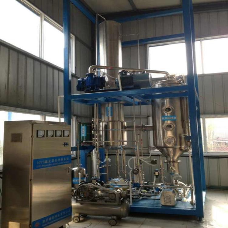 滨州二手牛肉汁MVR强制循环蒸发器处理工艺