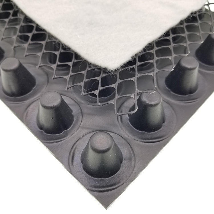 聚源土工 塑料排水板 H20排水板 车库顶板排水板 现货发售