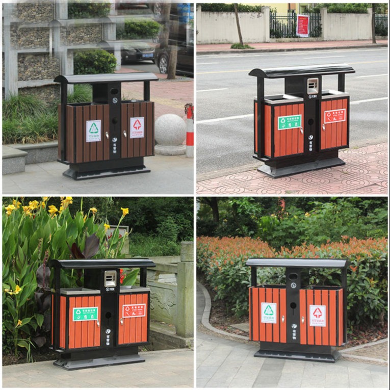 阳泉供应户外分类垃圾箱 公园垃圾箱 分类垃圾箱厂家