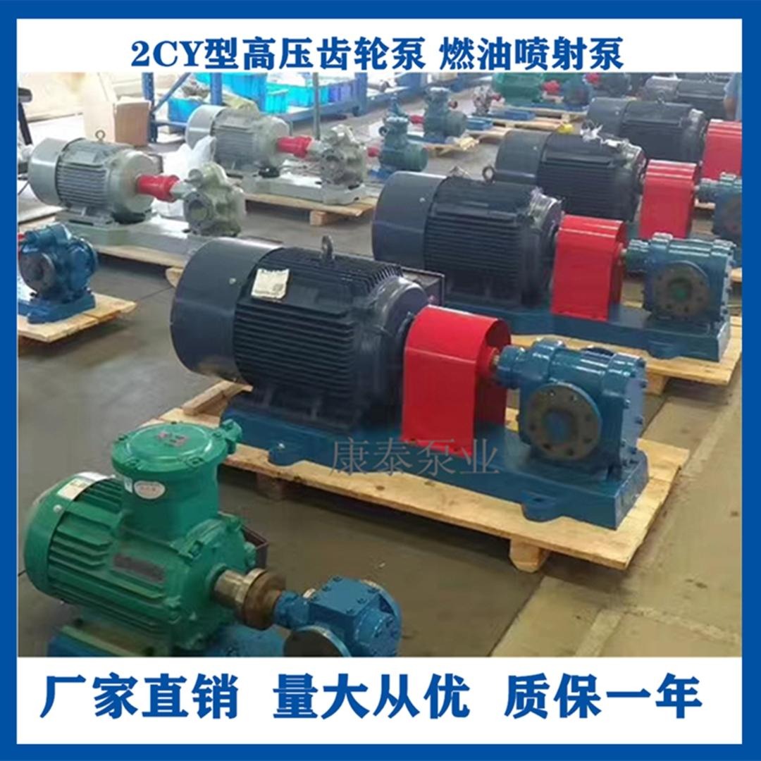 齿轮油泵 2CY12/2.5增压齿轮泵 恒奕耐磨合金钢齿轮泵 可输送含粉末 杂质物料