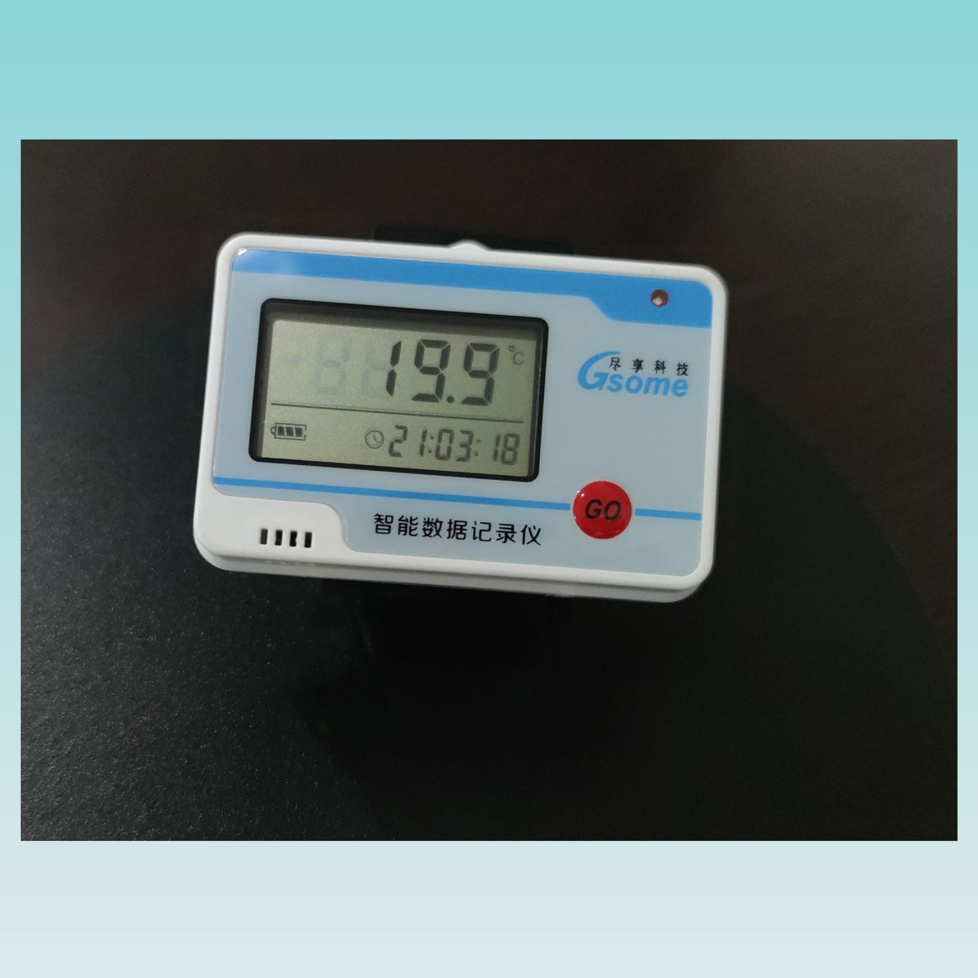 食品温湿度记录仪 DL-WS20  尽享科技GSOME  小型记录仪恒温恒湿箱冷库冰箱保温箱