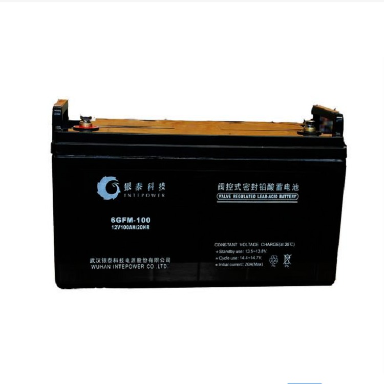 银泰科技蓄电池6GFM-100 银泰蓄电池12V100AH阀控式密封胶体蓄电池