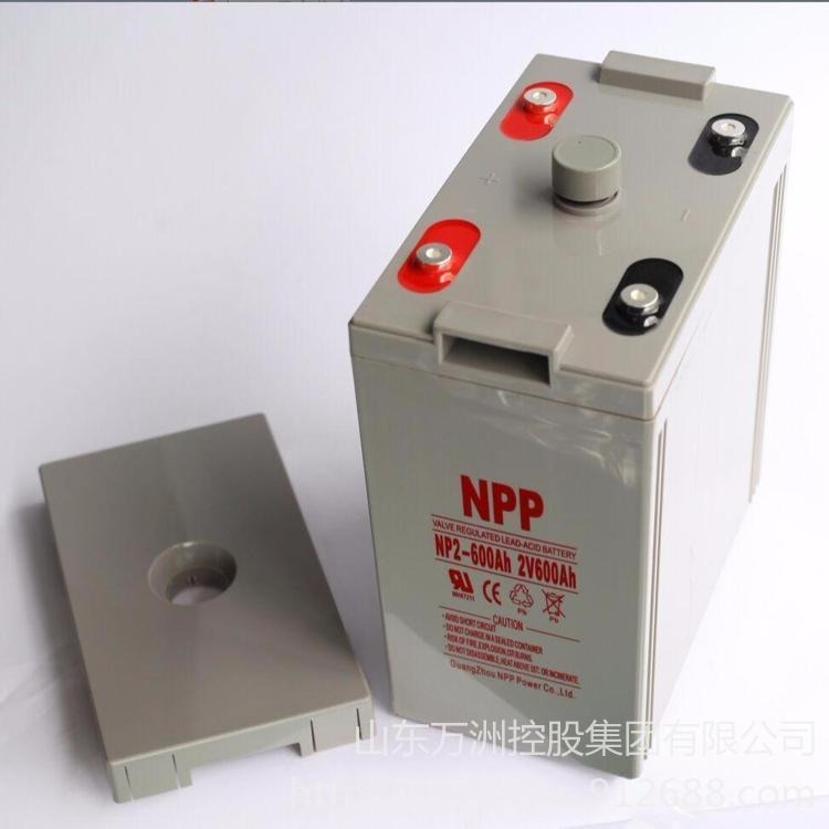 NPP耐普蓄电池NP2-600 耐普2V600AH 直流屏UPS机房备用电源专用 免维护蓄电池 现货供应