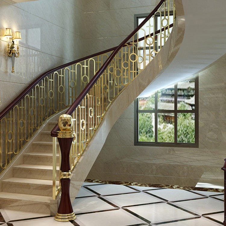 南川铝艺楼梯扶手  筑就属于你的童话图片