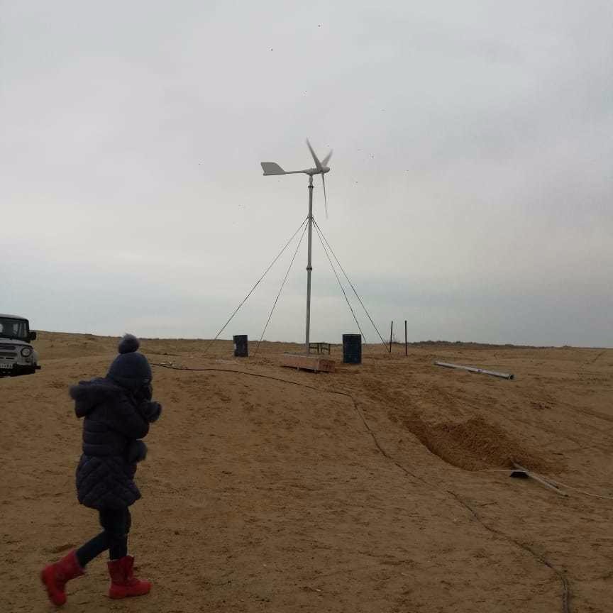 湖北1kw48v风力发电机带塔架高度定做晟成风力发电机