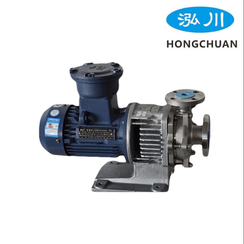 台湾泓川SUS316不锈钢磁力泵 GMH不锈钢耐高温磁力驱动泵