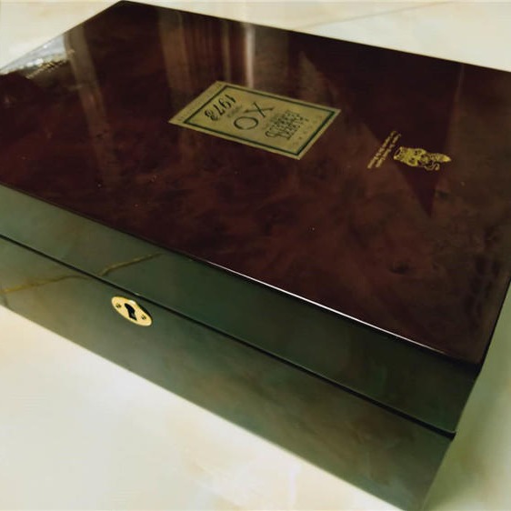 北京直销 厂家定制金币包装木盒  旋转金币礼品盒  DF油漆金银币纪念币木盒图片