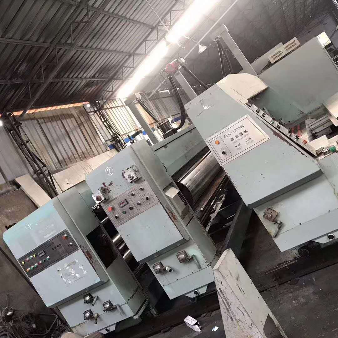 纸箱机械基地 高速单色印刷开槽机 1225型印刷开槽机 佳沐二手印刷机