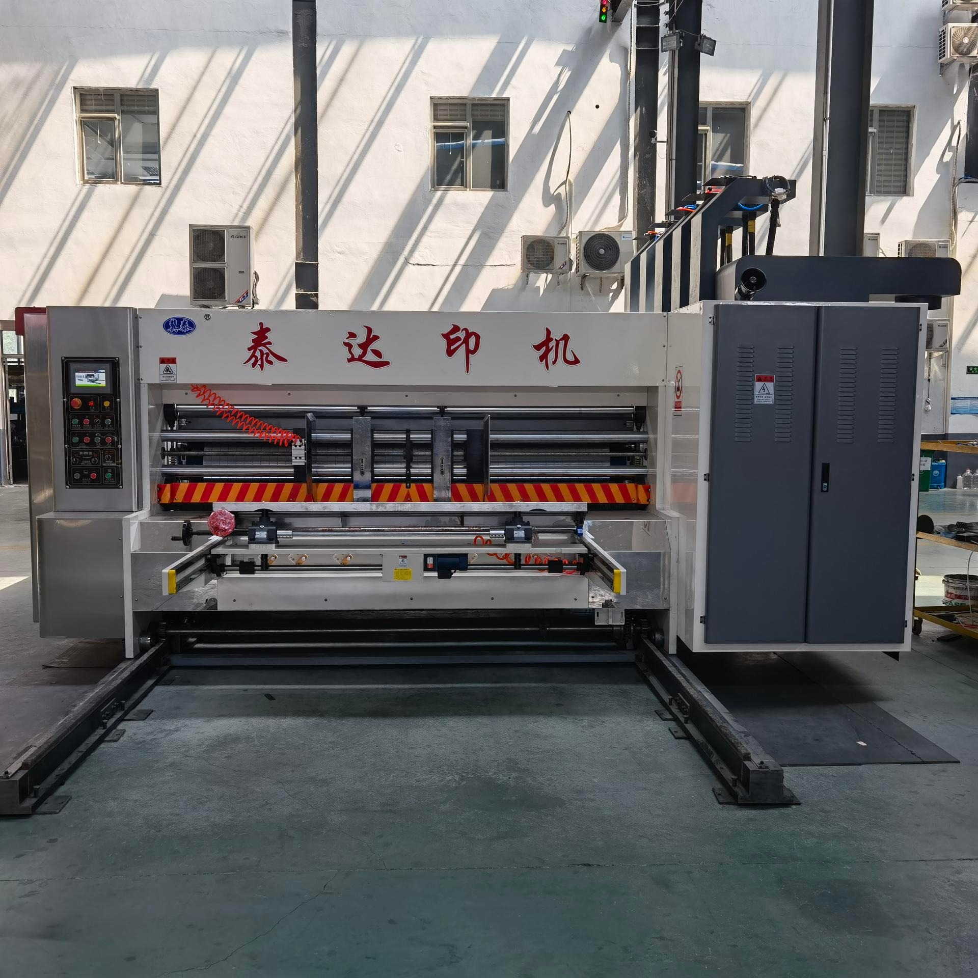 泰达印机 高速水墨印刷模切机 水墨印刷开槽机 ZS-1224型印刷机 瓦楞纸箱包装机械设备