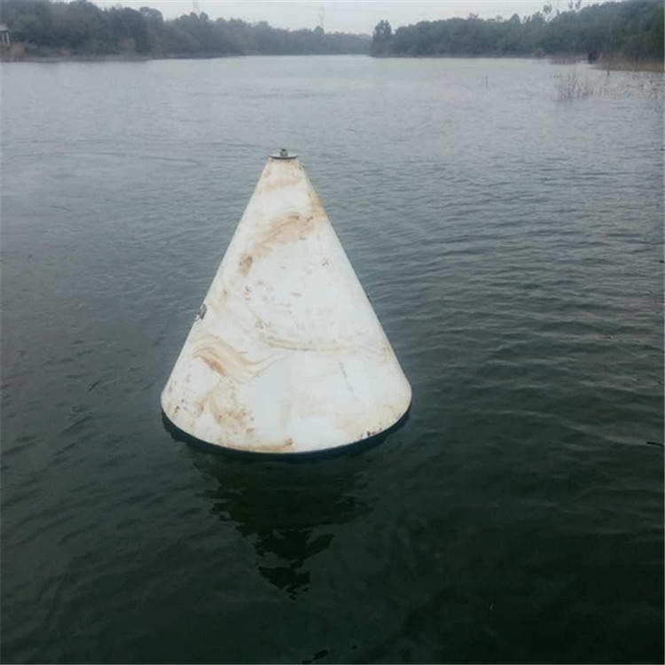 南京水库水源地禁航警示浮标 警戒线警示带拦船浮筒