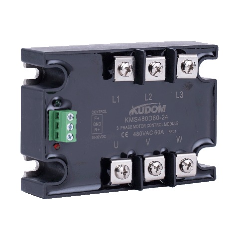 KMS系列三相电机正反转固态继电器模块-库顿KUDOM-品质可靠