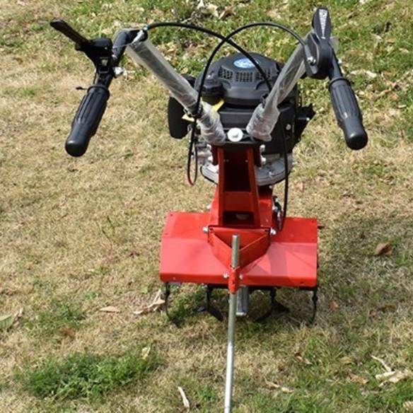 单人操作式割草设备手扶式割草机新型园林机械品牌割草机使用方法图片