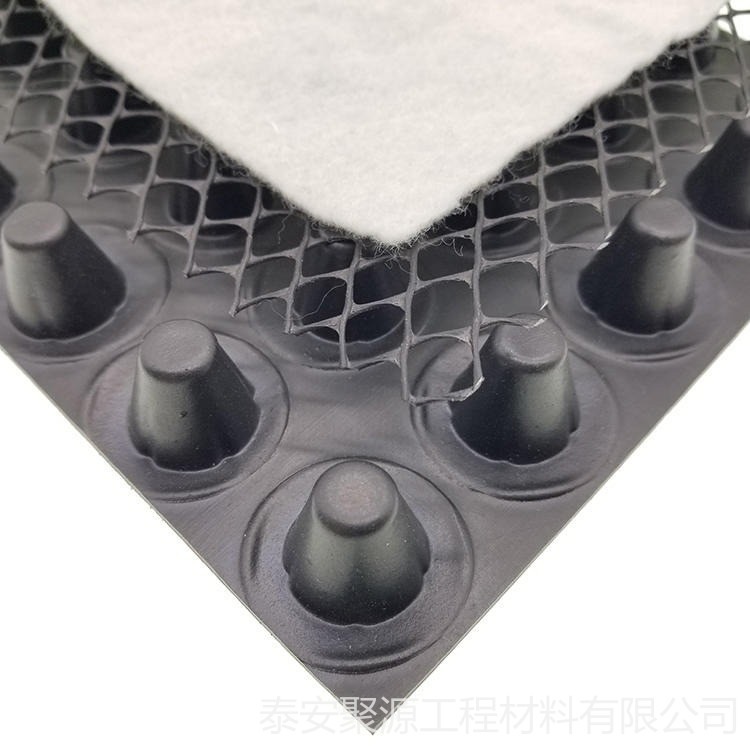 上海绿化疏水板厂家 阻根穿刺排水板 凹凸型 防根刺排水板图片