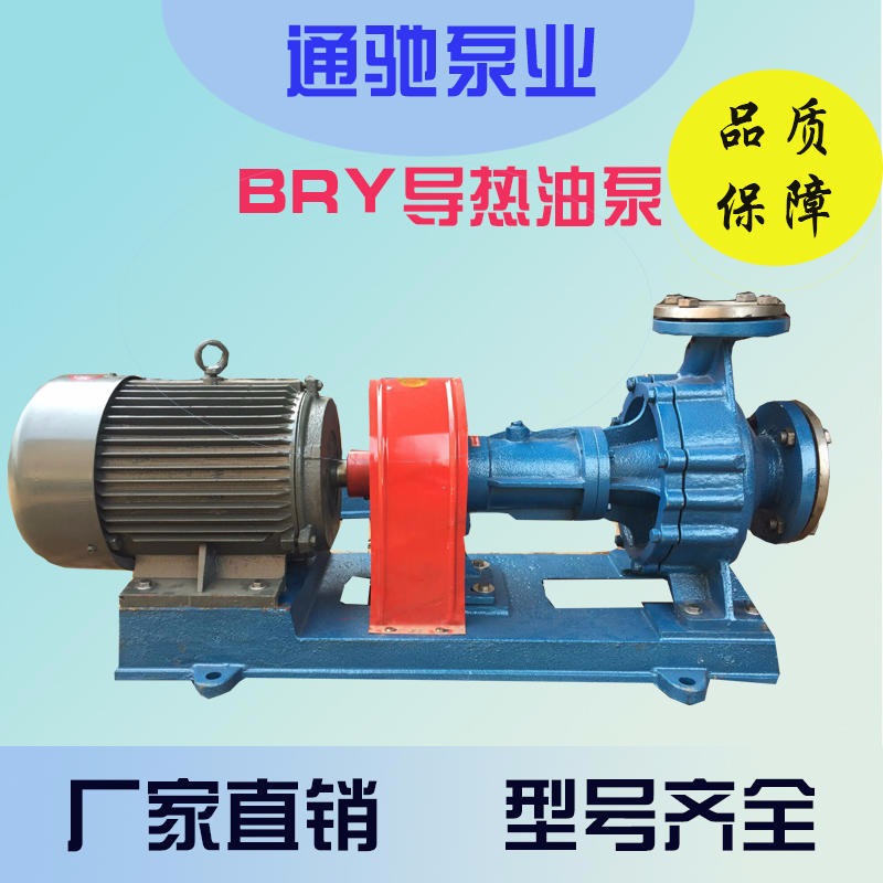 导热油泵型号大全 BRY风冷式导热油泵 热油循环式离心泵