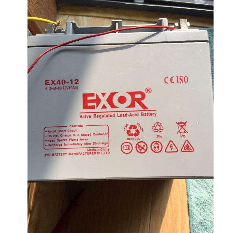 埃索EXOR蓄电池NP80-12医疗设备消防应急灯不间断电源12V80AH型号齐全