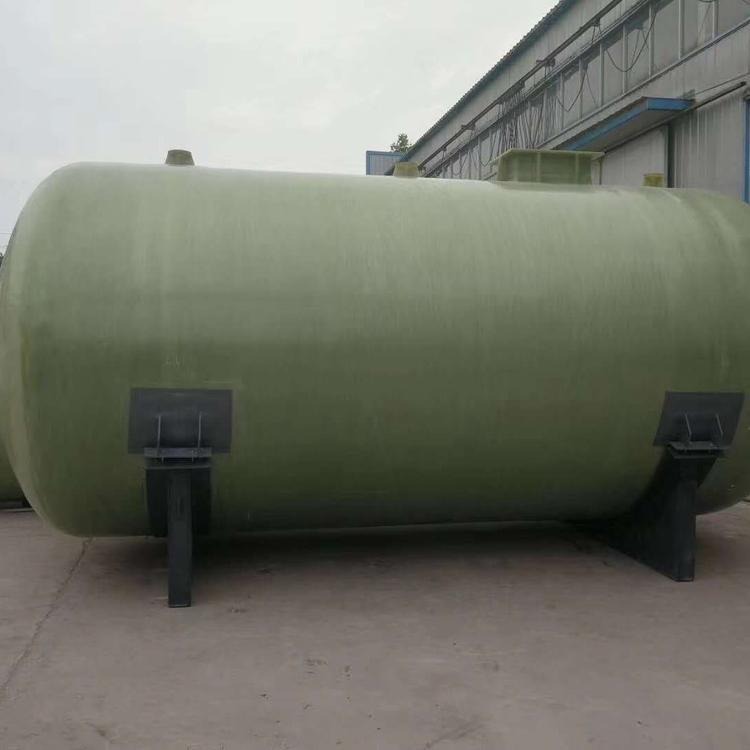 北京玻璃钢卧式储水罐 大兴雨水收集罐 玻璃钢收集罐 150立方图片