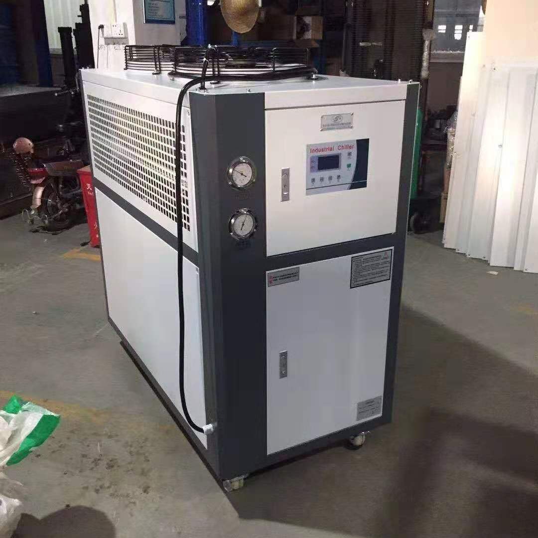 3HP密闭风冷式低温水冷冻机特价出售 定制各型号低温水冷冻设备
