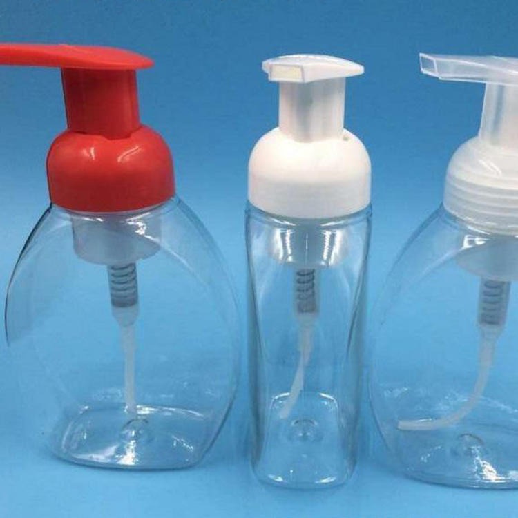 彩色塑料瓶 博傲塑料 透明分装瓶250ml 500毫升透明洗手液瓶