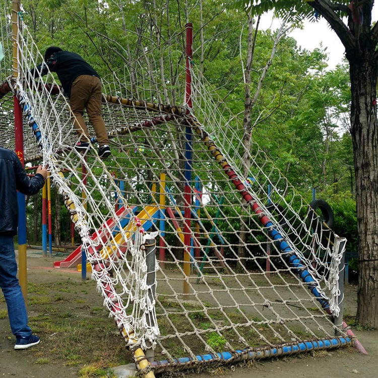 儿童彩色攀爬网 吊顶装饰网 攀爬网 楼梯防护网 尼龙安全网