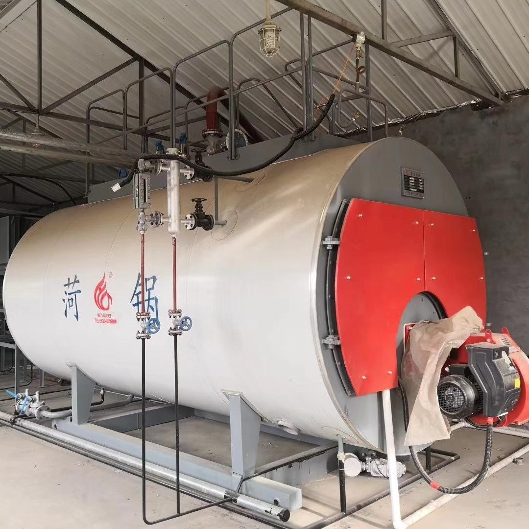 回收4吨二手燃气蒸汽锅炉  25公斤压力