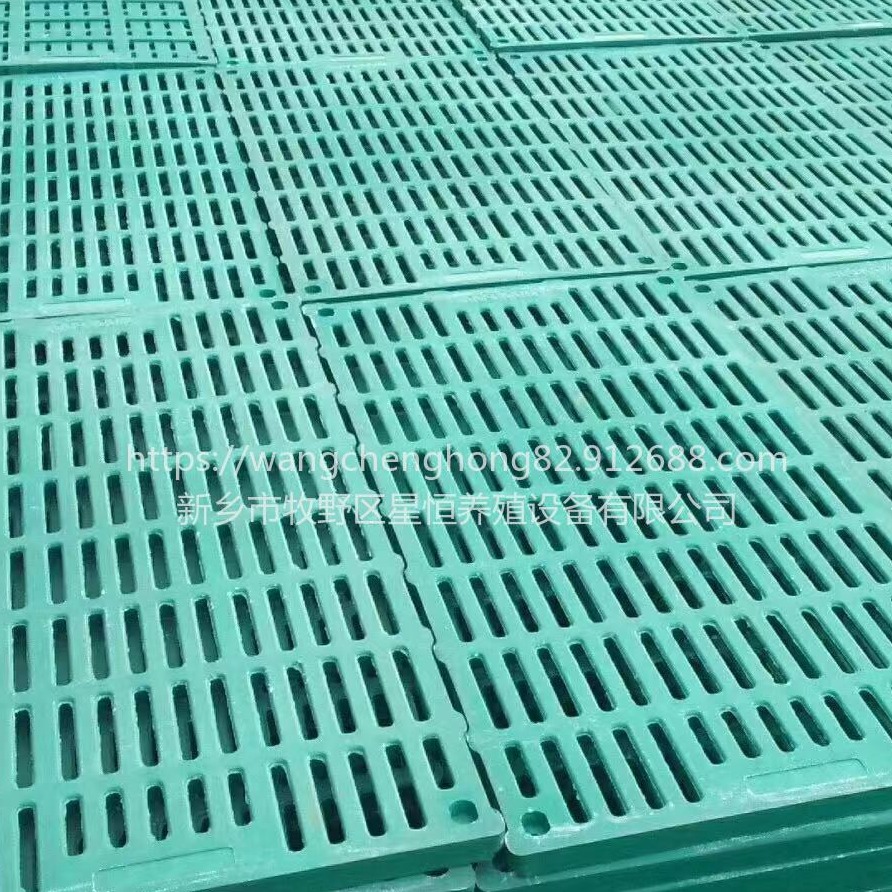 星恒机械厂家直销母猪产床复合漏粪板保育床复合仔猪BMC塑料漏粪板养殖设备