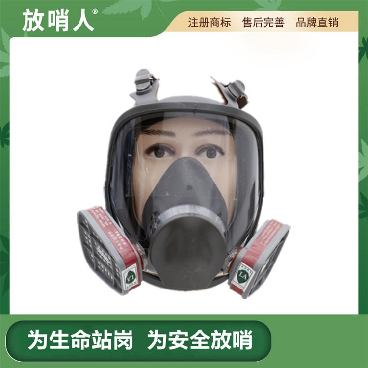 诺安NAMJ01防毒全面罩 防护面具 全面型呼吸防护器