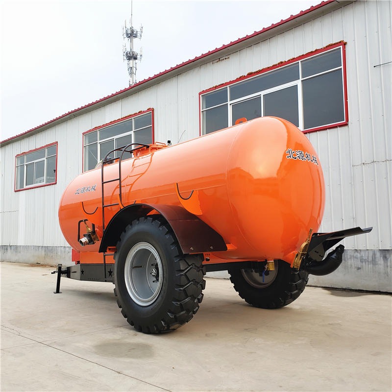 北源机械生产企业12方污水抛撒车 拖拉机带的液体播撒机 液体洒肥机