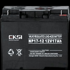 爱克赛蓄电池NP17-12  厂家直销  爱克赛蓄电池12V17AH   阀控式免维护蓄电池 质保三年