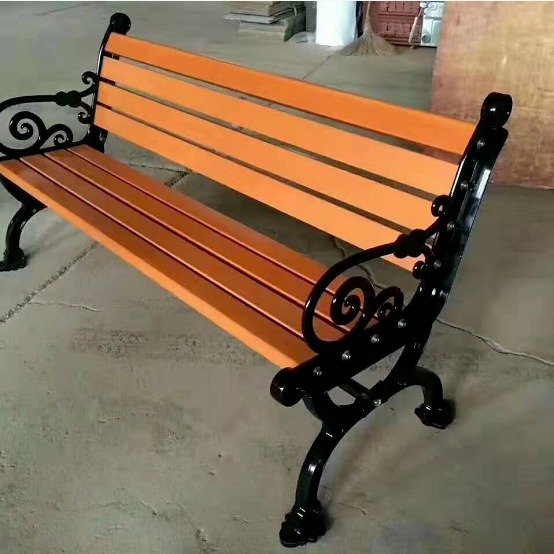 昌盛木制品户外座椅 优质户外休闲长椅园林座椅 定制广场长凳