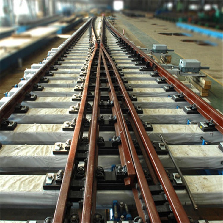 钢轨道岔生产厂家 九天钢轨道岔生产 经久耐用