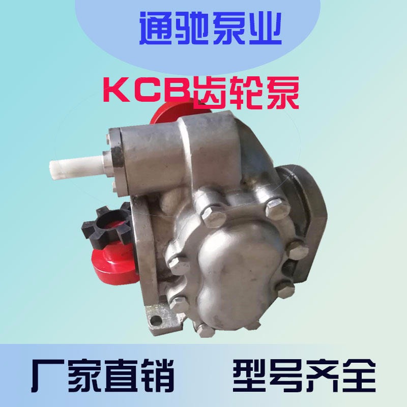 厂家直销KCB135不锈钢齿轮泵 304齿轮油泵 耐腐蚀 泵