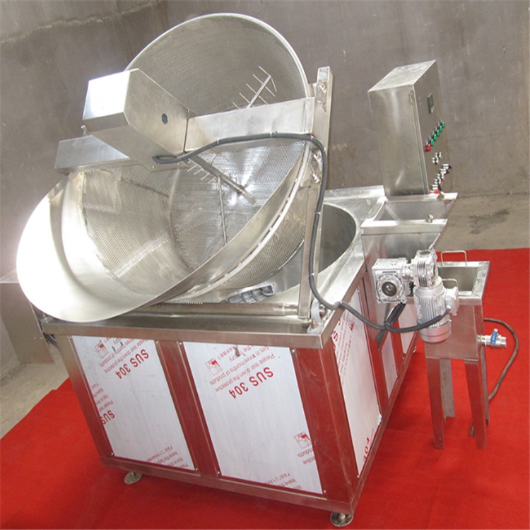 北京豆泡油炸机 油豆泡油炸锅价格 常年供应豆泡整套设备