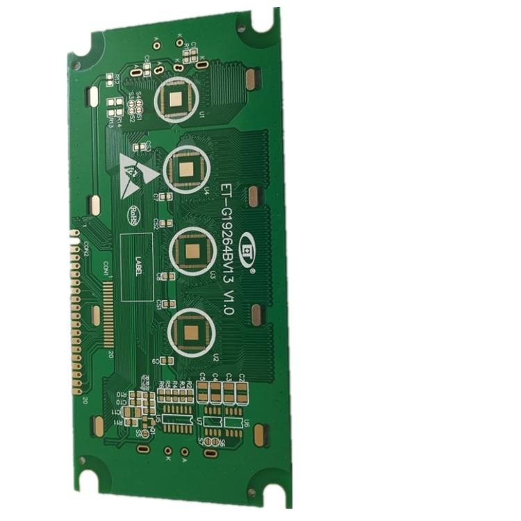 1602液晶屏线路板 固话机显示屏COB线路板 LCD屏PCB黄绿膜字符点阵屏模块线路板 捷科供应 厂家直销