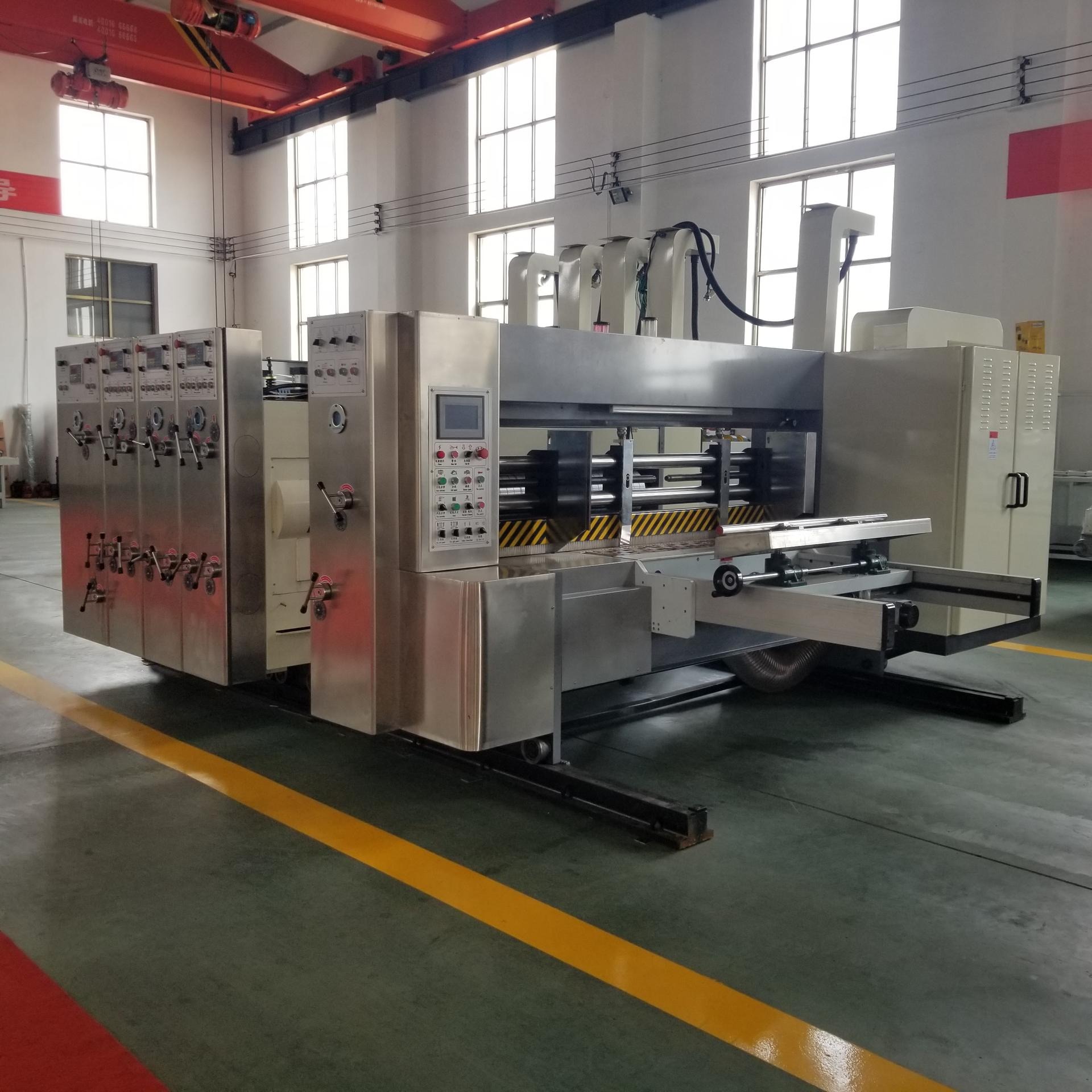 恒创利厂家直供 印刷模切开槽机 速印刷机械 自动印刷开槽机 纸箱印刷机 纸箱机械设备