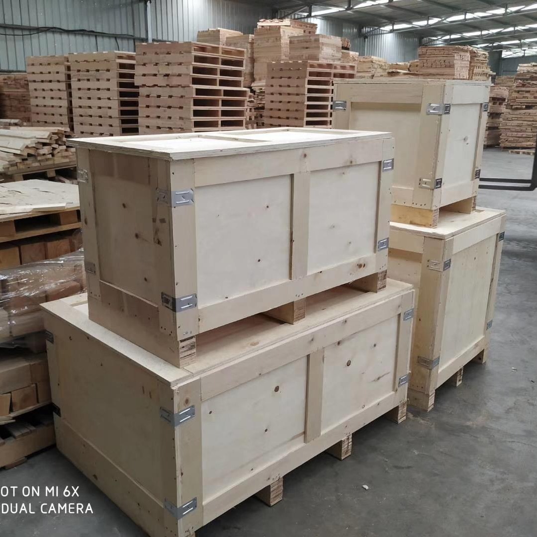 青岛木箱生产厂家免熏蒸包装箱定做尺寸多种可免费喷漆