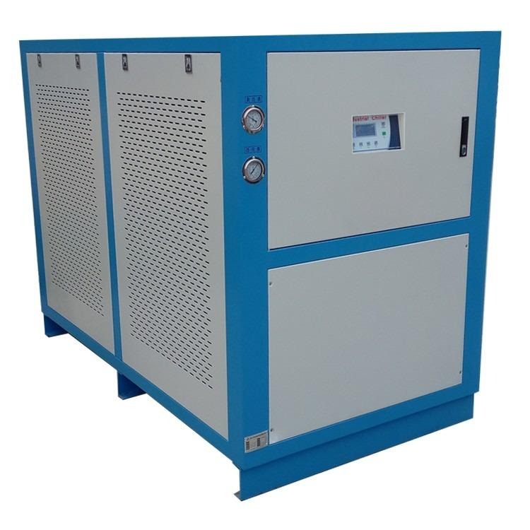 佑维厂家供应水冷式冷水机  低温螺杆式冷水机  20p冷却液循环机组