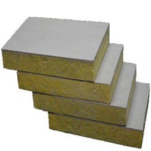国标外墙砂浆岩棉复合板 高密度岩棉板复合 国标岩棉复合板叶格厂家定做