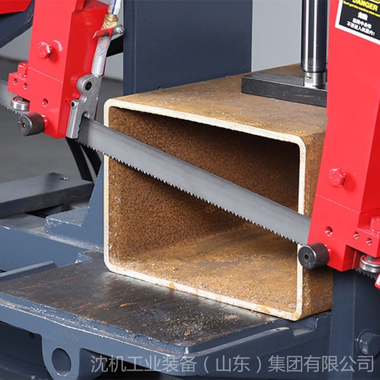 锯床厂家直销GB4230金属锯床  切割300毫米方管液压切割双立柱锯床