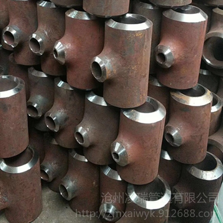 凌瑞  中小口径三通 碳钢焊接配件 PN2.5 D108-D57