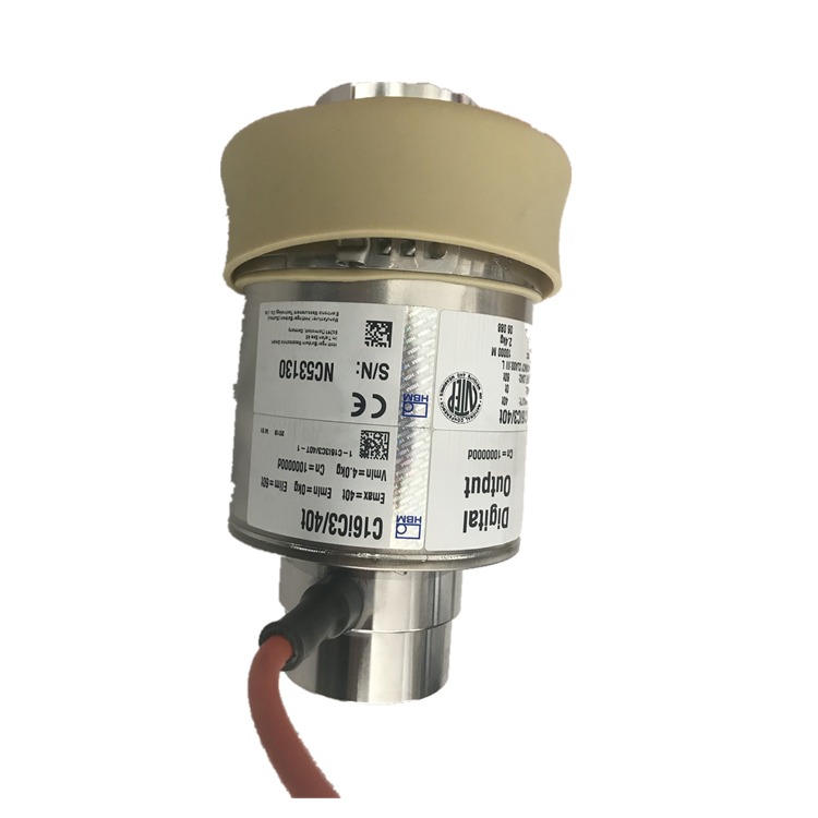 C16IC3/20t数字称重传感器 德国HBM柱式传感器 不锈钢材质 适用于轨道衡、汽车衡和工业集装箱的水平测量
