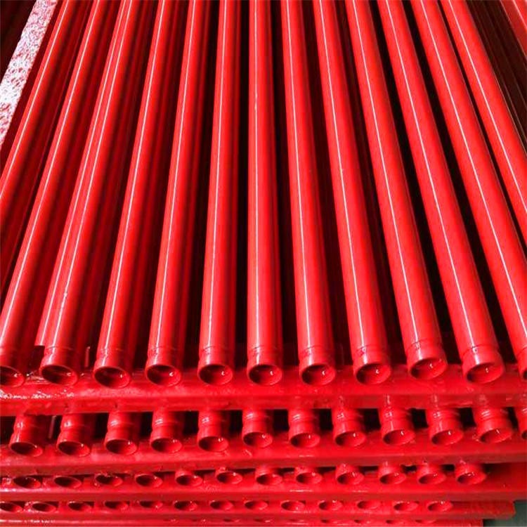 消防用红色涂塑钢管 内外涂塑复合钢管 消防给水涂塑管 诚源集团