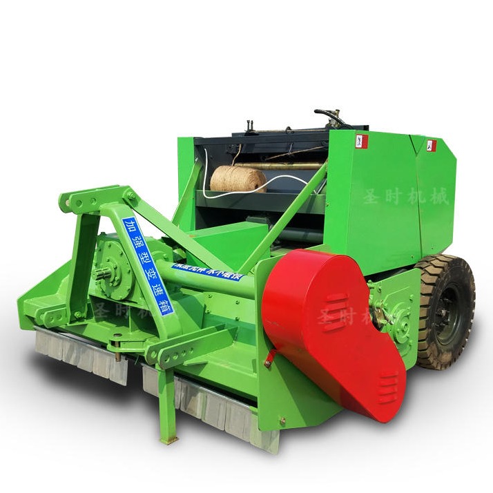 山东新圣泰机械粉碎回收打捆机 玉米地秸秆回收打捆机 享受农机补贴