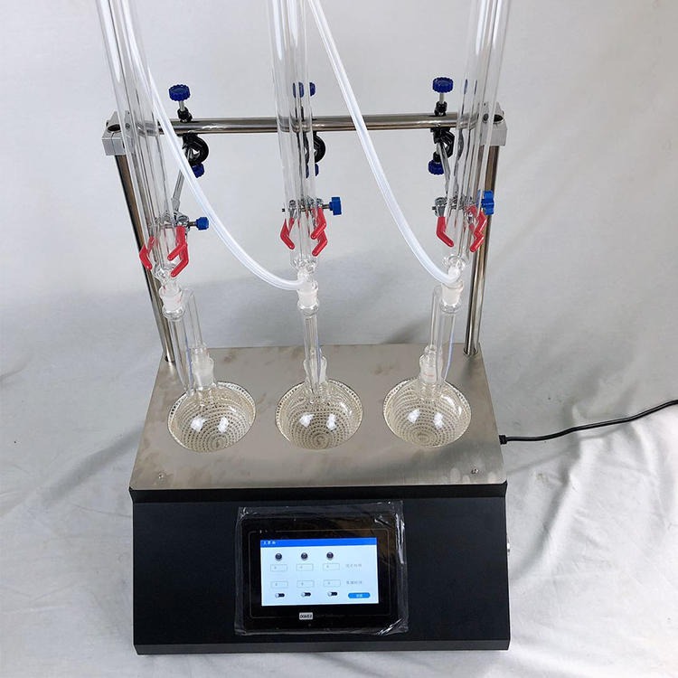 挥发酚蒸馏装置 一体化智能蒸馏仪 一体化蒸馏仪