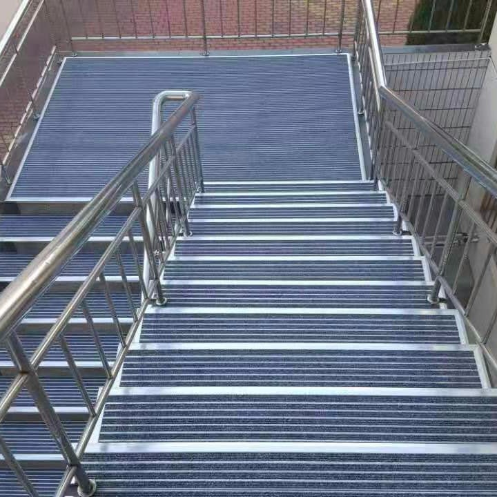 铝合金防滑地垫 厂家批发定制Geete品牌楼梯防滑地垫 酒店进门除尘垫