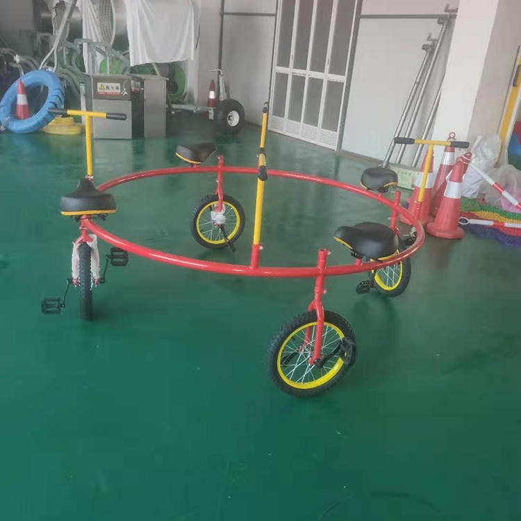 智创 ZC-1 四人旋转车 幼儿园多人旋转脚踏车 转转车儿童户外协力旋转车