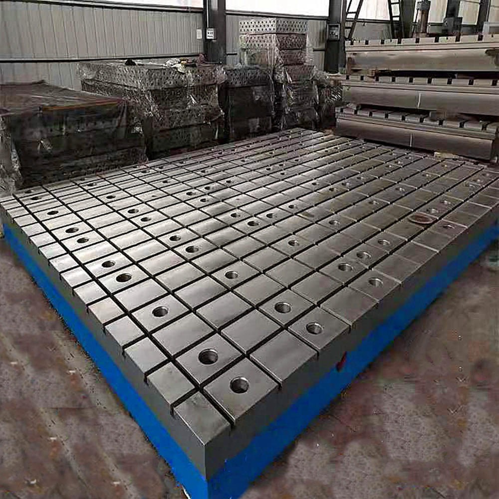 大型铸铁焊接平台 检验测量换线平板 多孔柔性焊接工作台 宝都工量具