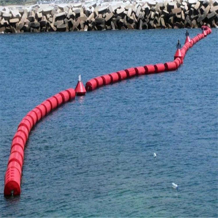 海湾港口60cm拦截浮筒 水域控制警示标志浮标图片