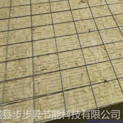 岩棉厂家定做岩棉插丝复合板   外墙岩棉防水板   网格夹筋铝箔贴面岩棉板